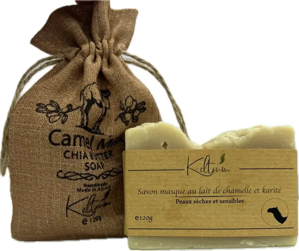 Savon masque au lait de chamelle