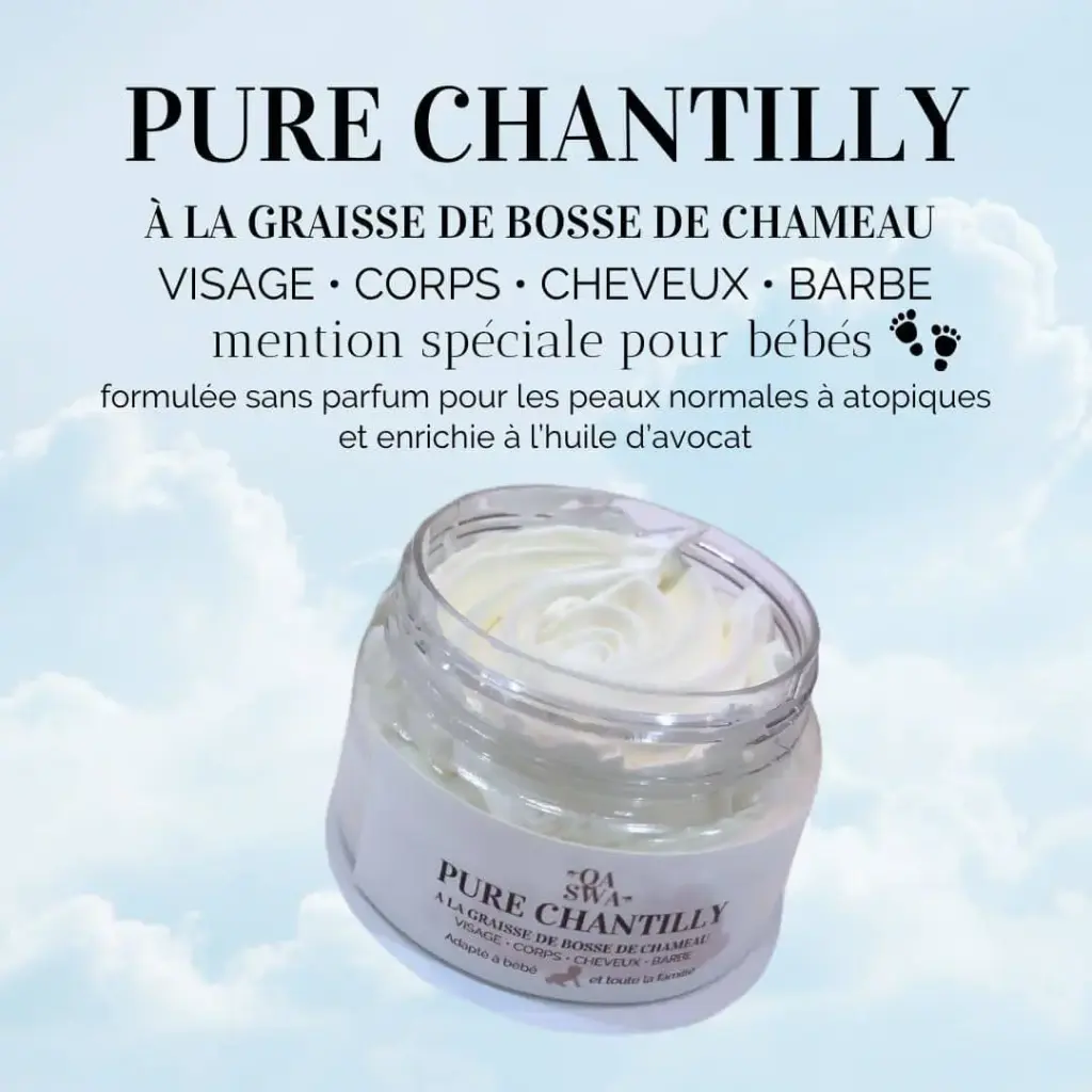 Chantilly pure sans parfum  Qaswa