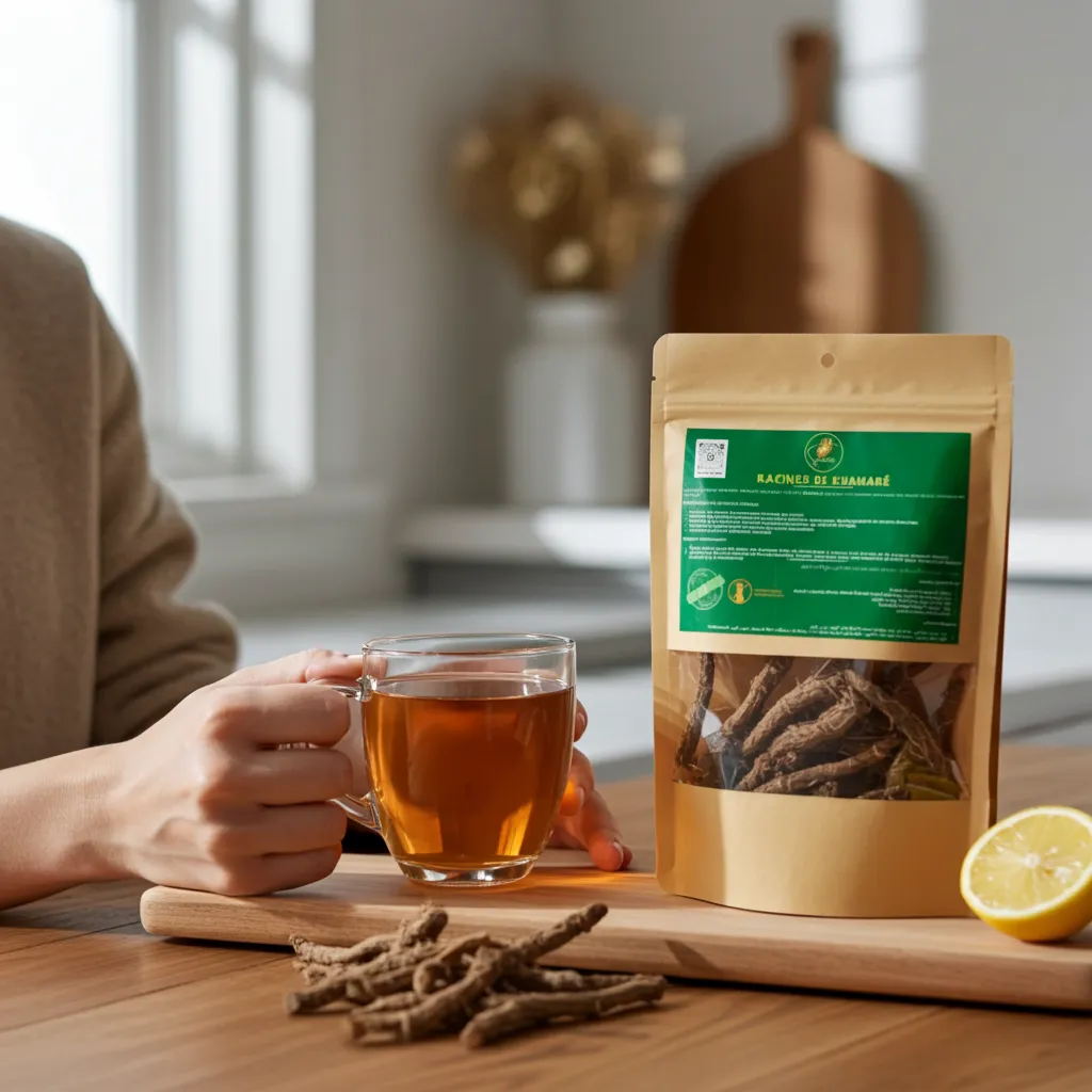 Tisane Khamaré, Racines de vétiver