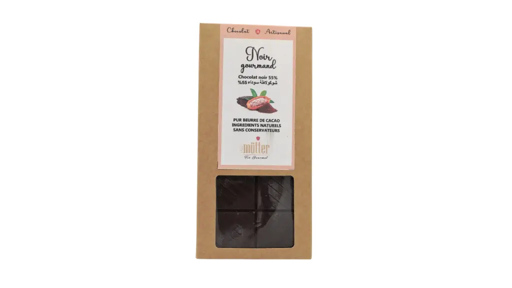 Chocolat noir gourmand Mutter