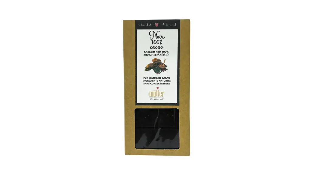 Chocolat noir 100% Mutter