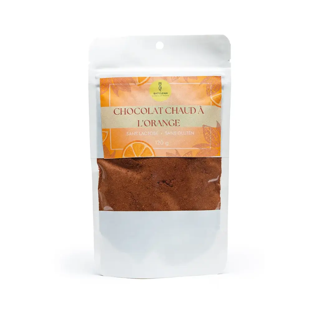 Préparation pour chocolat chaud - Chocolat noir à l'orange
