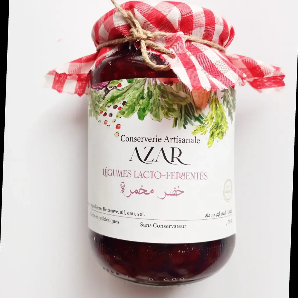 Betterave à l'ail fermentée