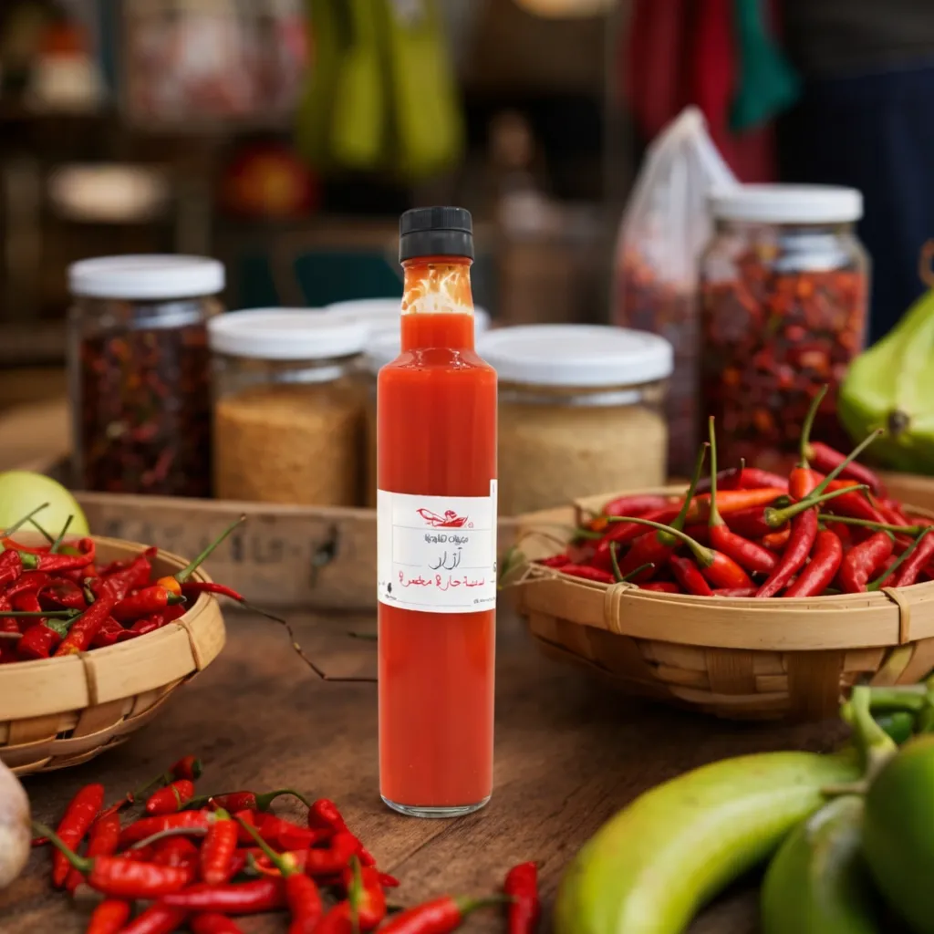 Lacto-fermontés AZAR Sauce piquante 