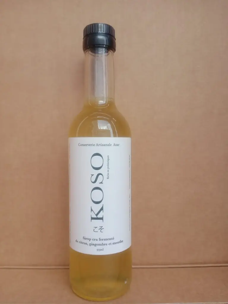 Koso citron menthe gingembre