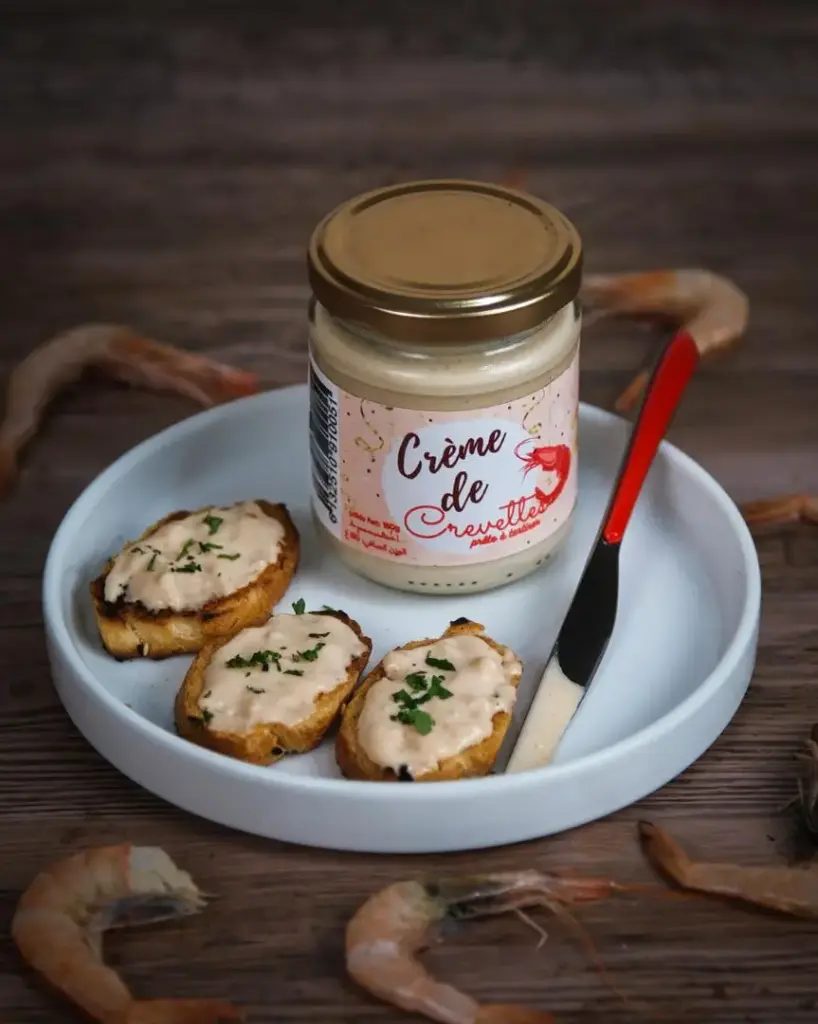 Crème Vachounette de crevettes 150g 