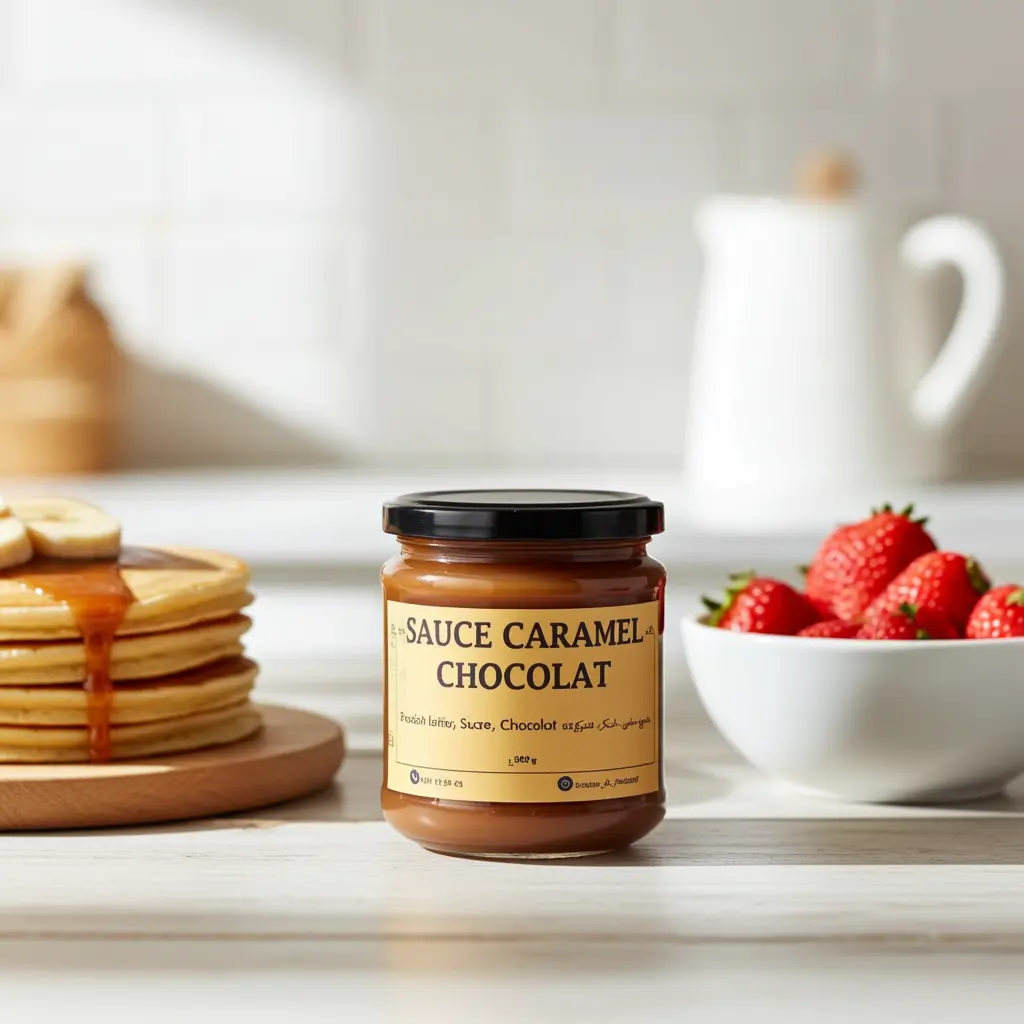 Pâte à Tartiner Fontaine de Chocolat Caramel/chocolat 200g