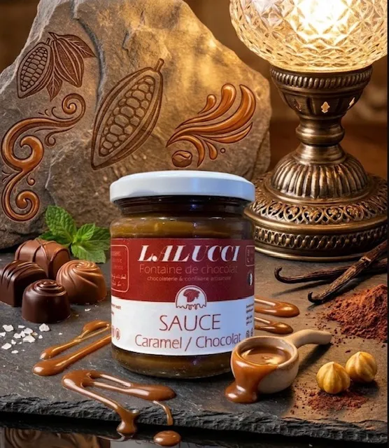 Pâte à Tartiner Fontaine de Chocolat Caramel/chocolat 200g