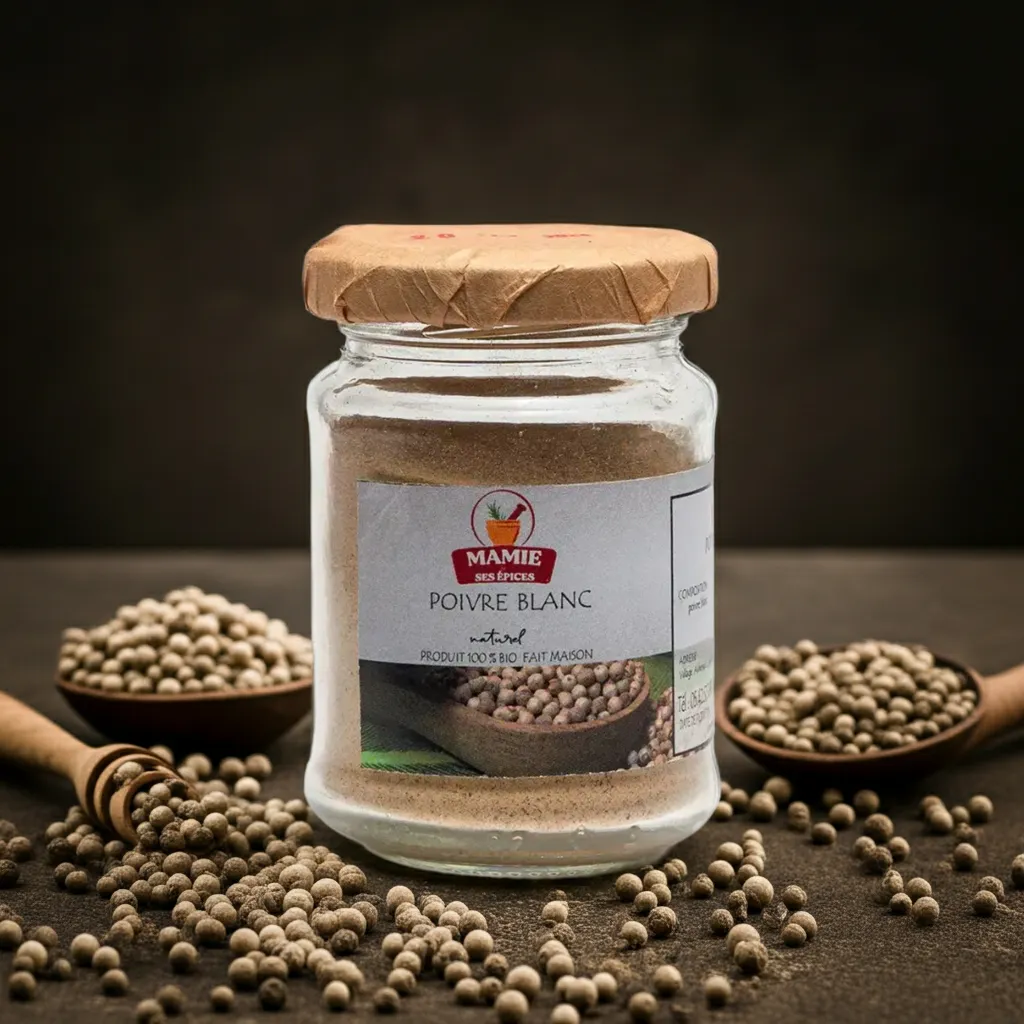 Epice MAMIE et ses épices Poivre Blanc 60g
