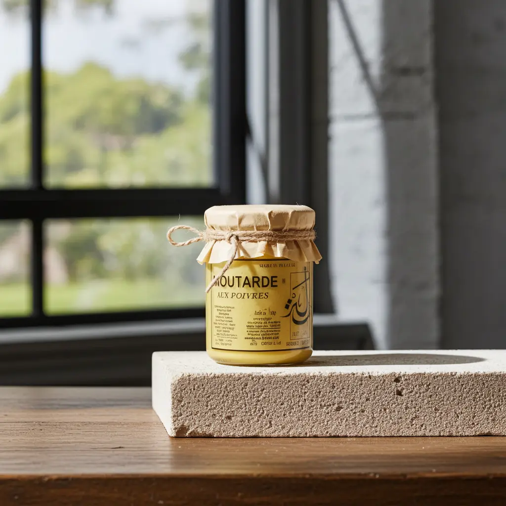 Moutarde aux 3 Poivres  Assala 110g