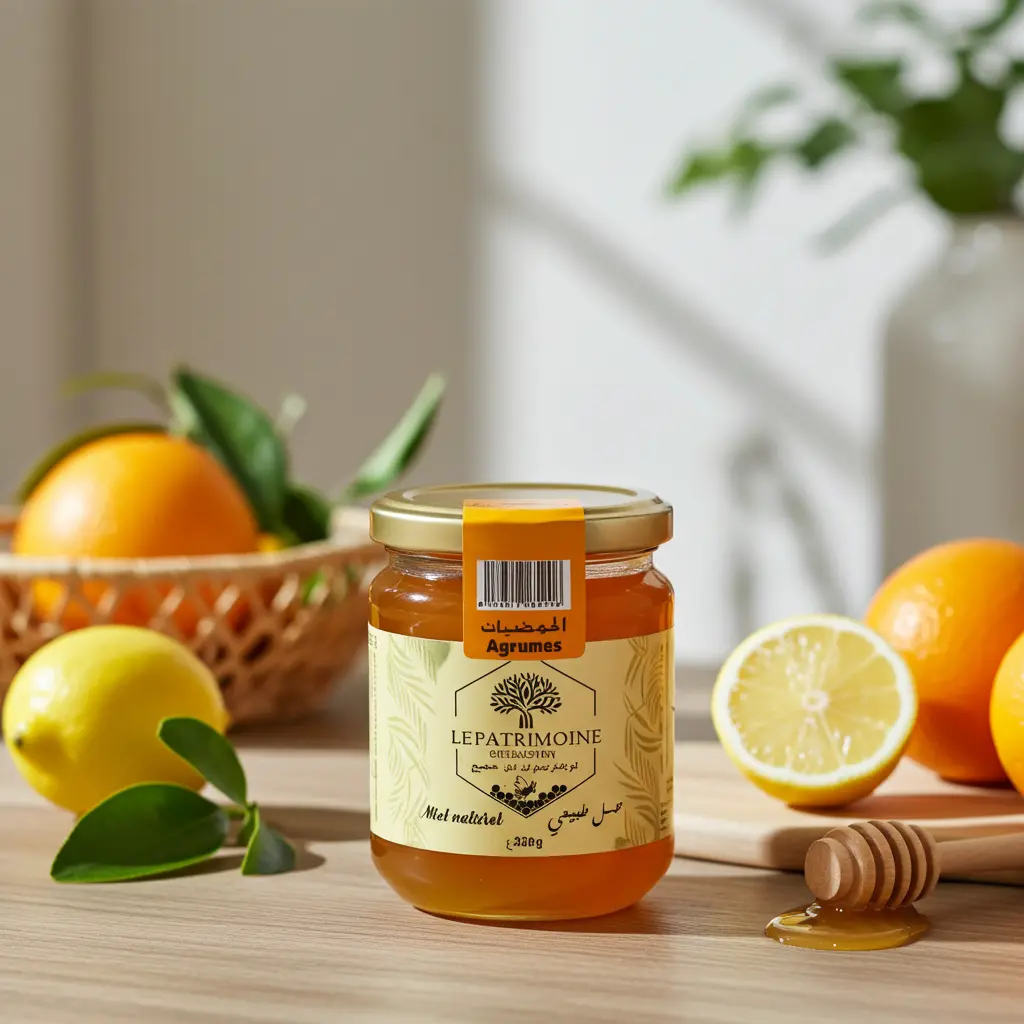 Miel Le Patrimoine agrumes 250g