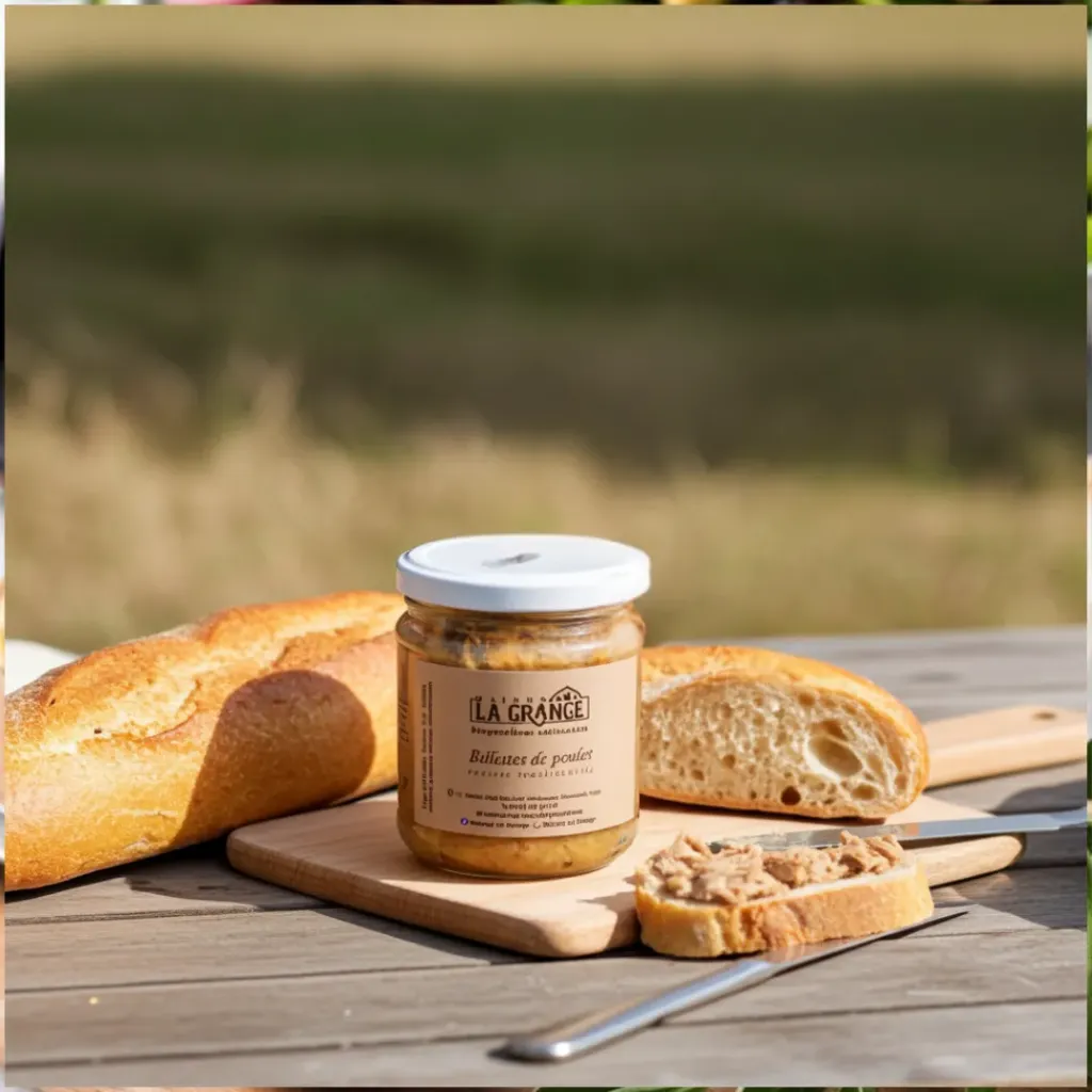Rillettes de poulet La Grange 180g