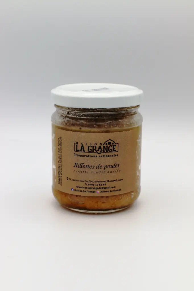 Rillettes de poulet La Grange 