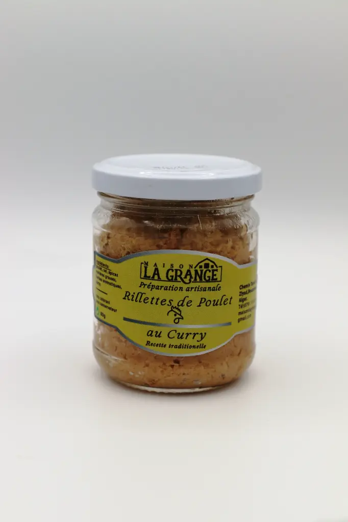 Rillettes de poulet au curry La Grange