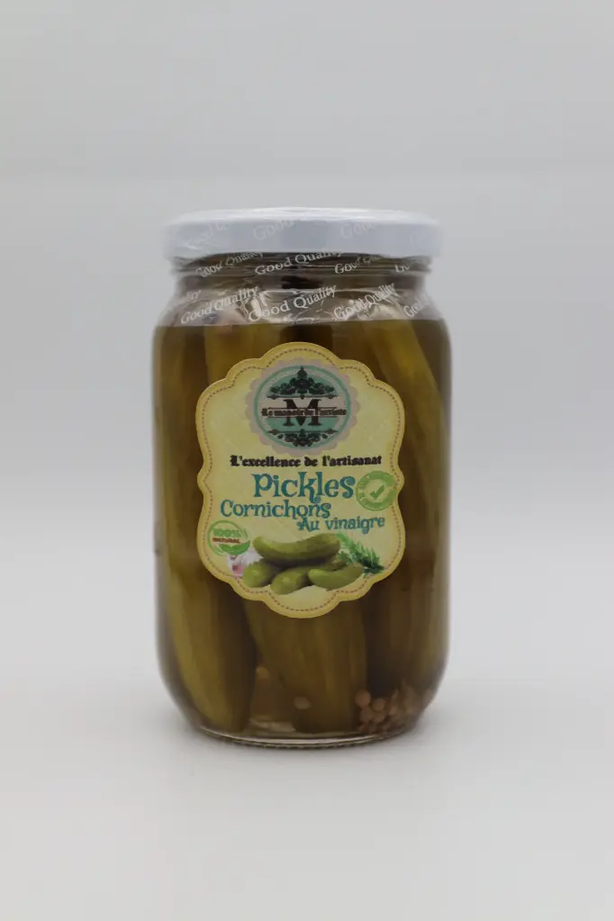 Pickles Cornichons  au vinaigre Le Manoire