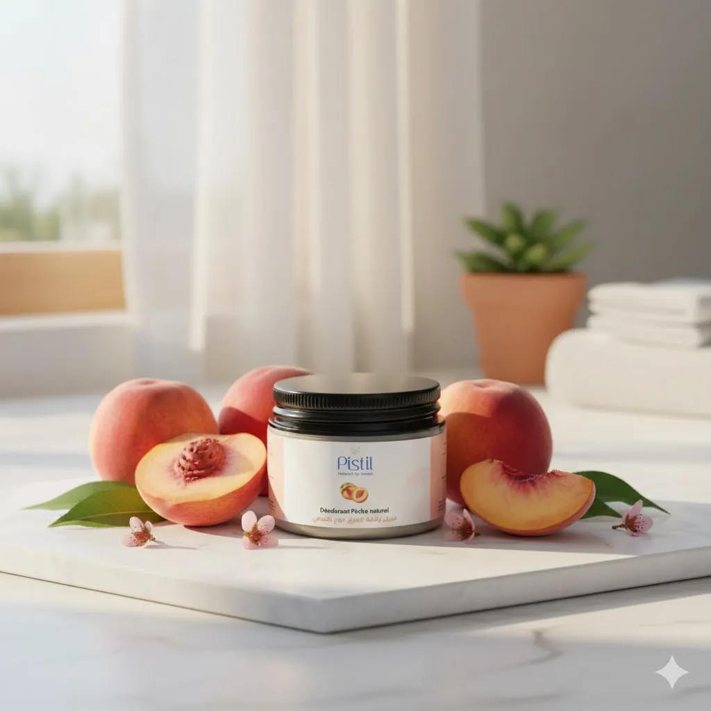 Déodorant Pêche Naturel Pistil 50ml