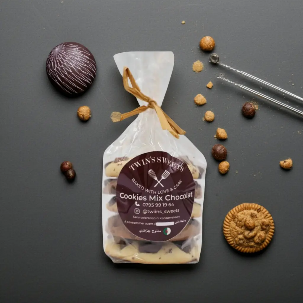 Cookies Mix Chocolat  Twin's Sweets 5pcs