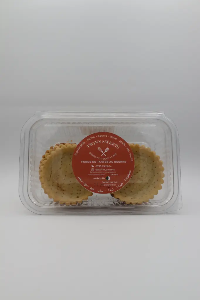 Fonds de Tartes au Beurre Twin's Sweets