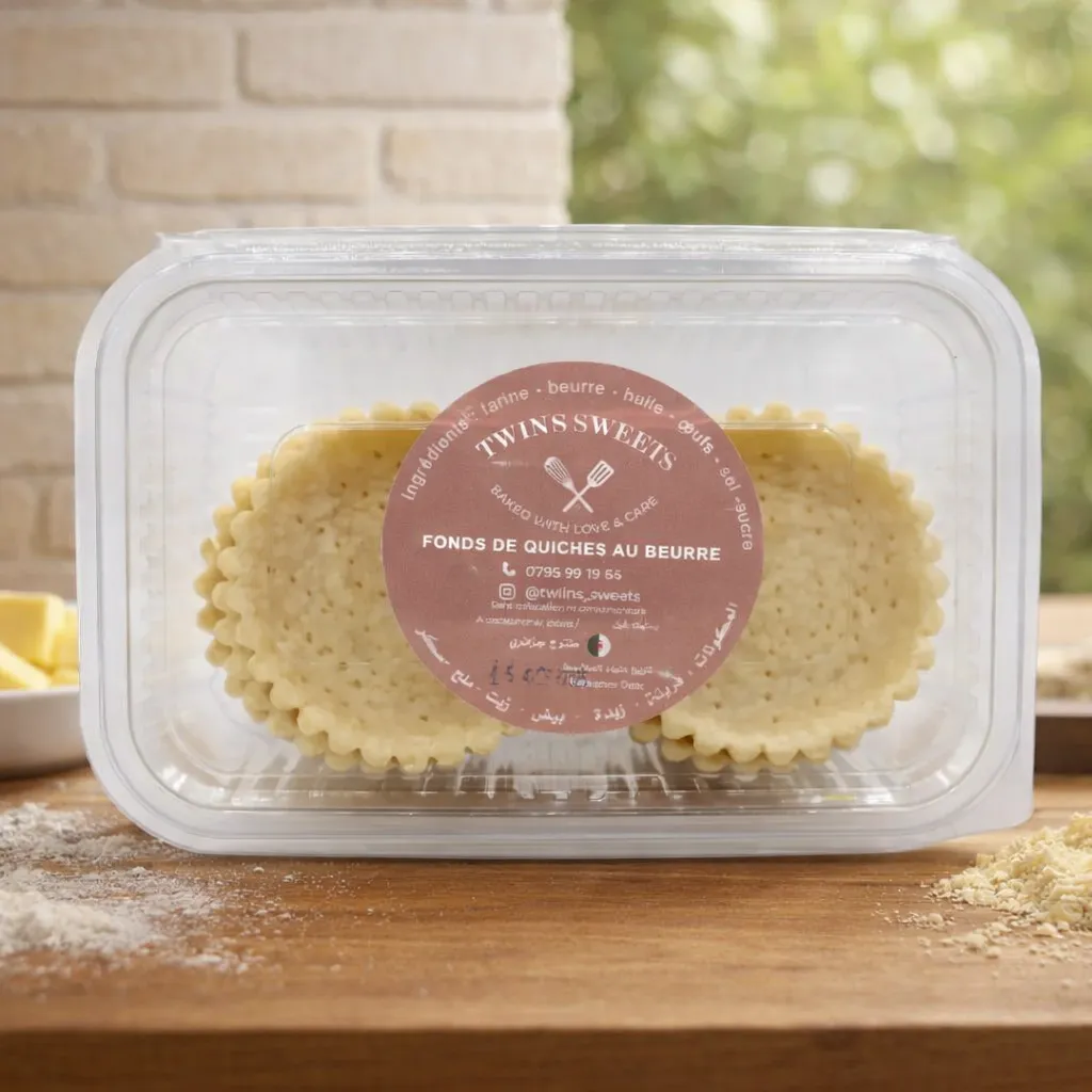 Fonds de Quiches au Beurre Twin's Sweets 8pcs
