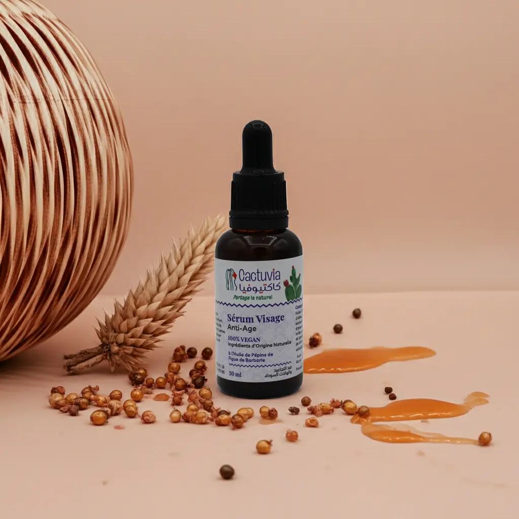 Sérum Visage Anti-age Cactuvia 30ml