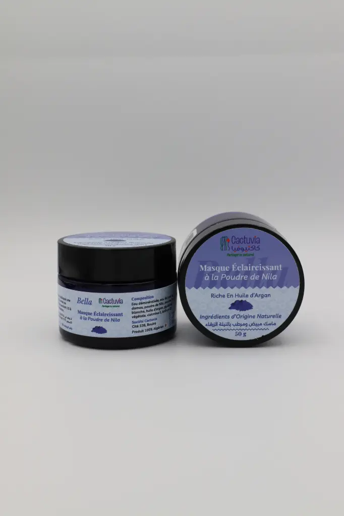 Masque Visage Nila Bleu  Cactuvia