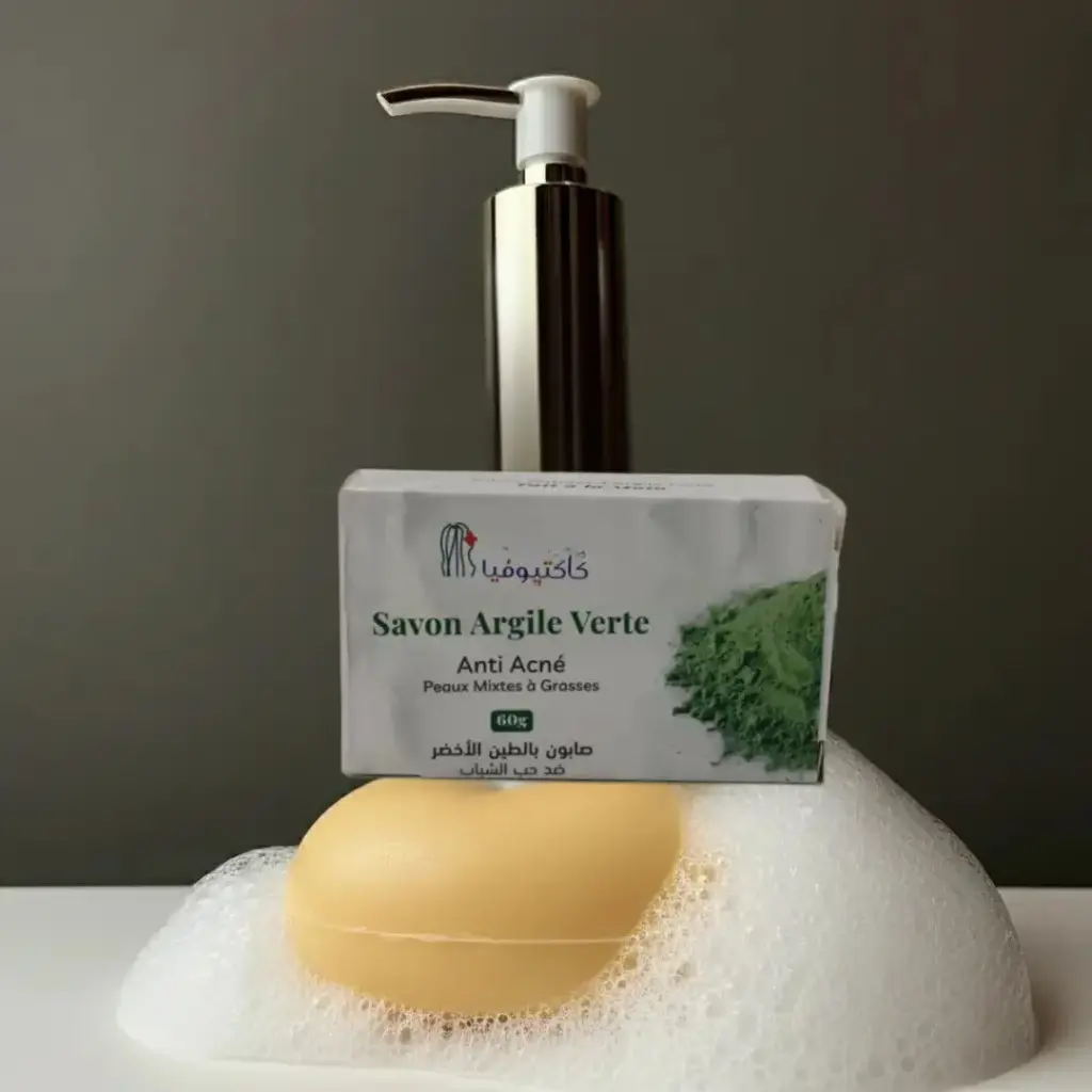 Savon Cactuvia  argile Verte 60g  