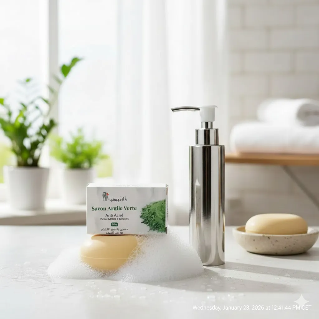 Savon Cactuvia  argile Verte 60g  