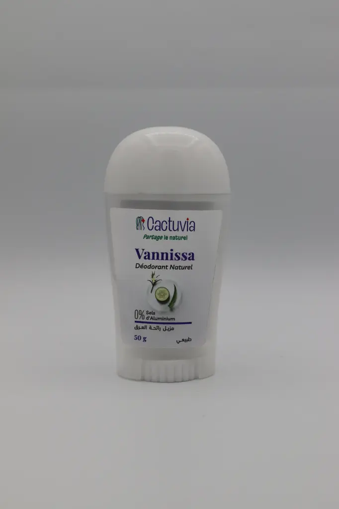 Déodorant Stick À L'huile De Coco & Argile Blanche  Cactuvia
