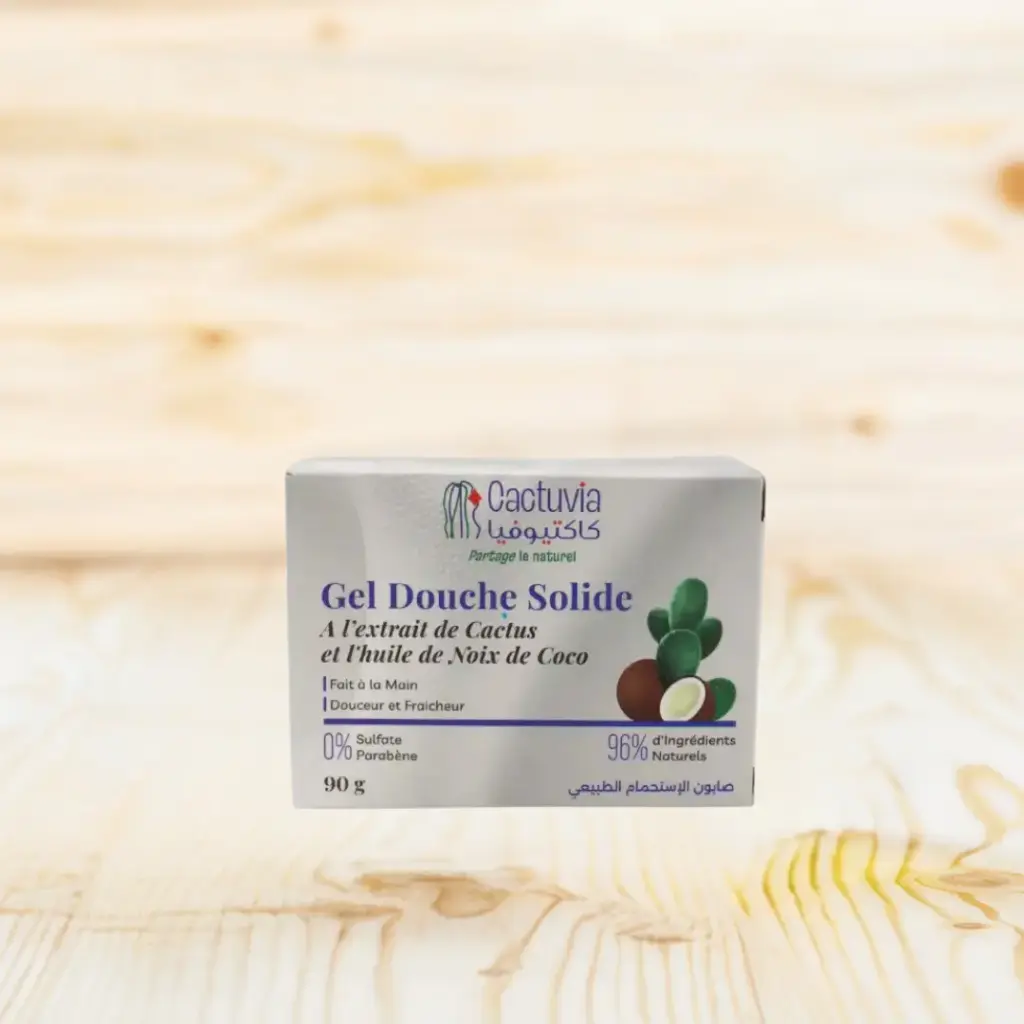 Savon Cactuvia De Douche L'huile De Coco & Gel De Cactus 90g  