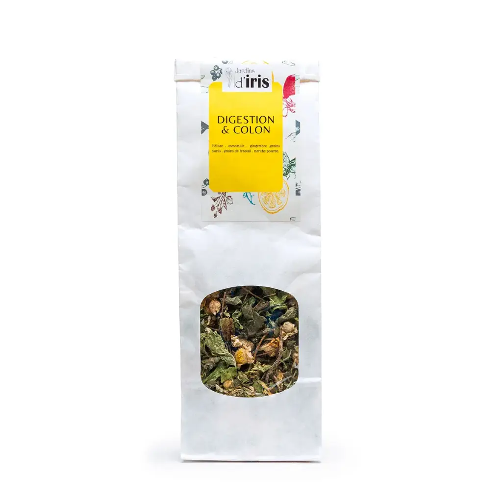 Tisane Digestion et Colon  Jardins d'iris
