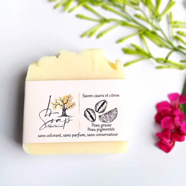 Savon L.soap cauris citron 130g