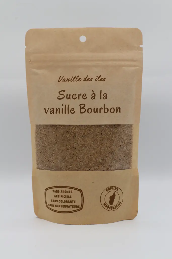 Sucre à la vanille Bourbon  Vanille des îles