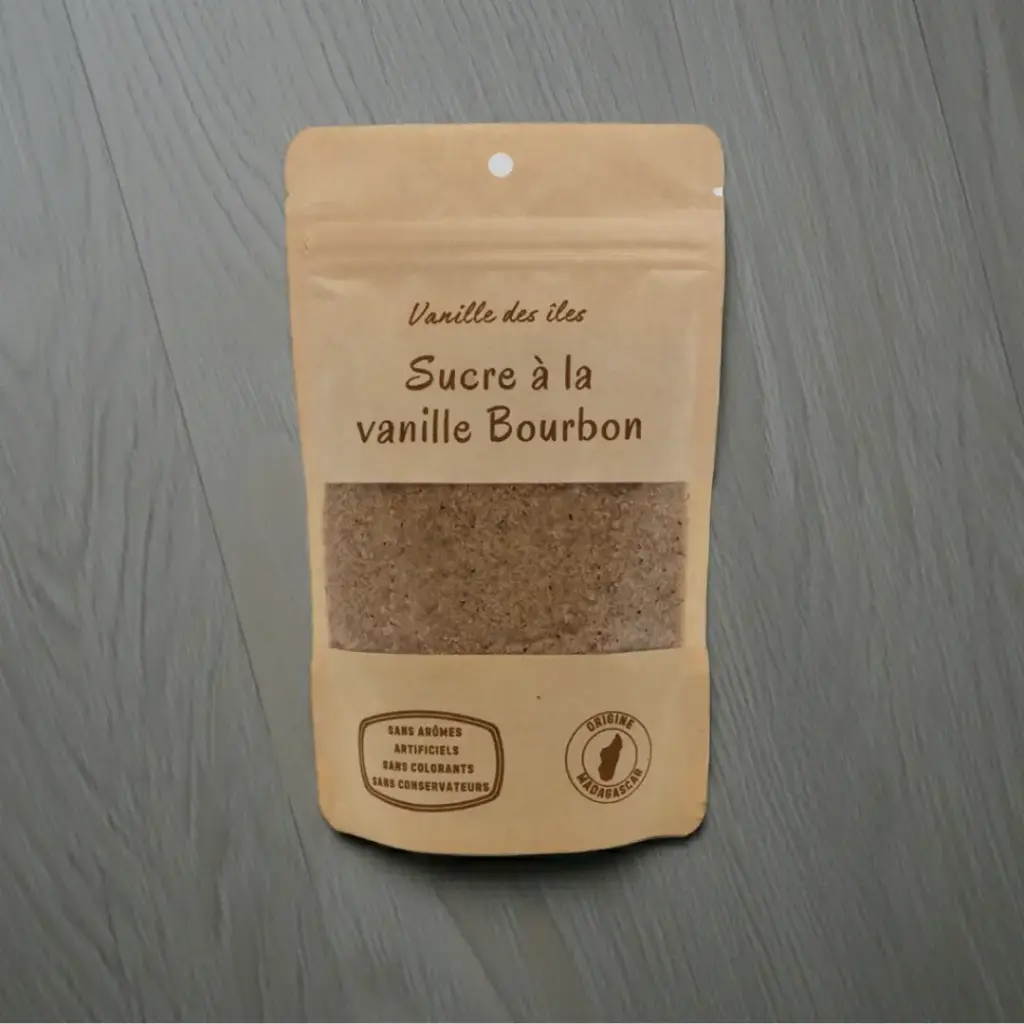 Vanille des îles Sucre à la vanille Bourbon  125g