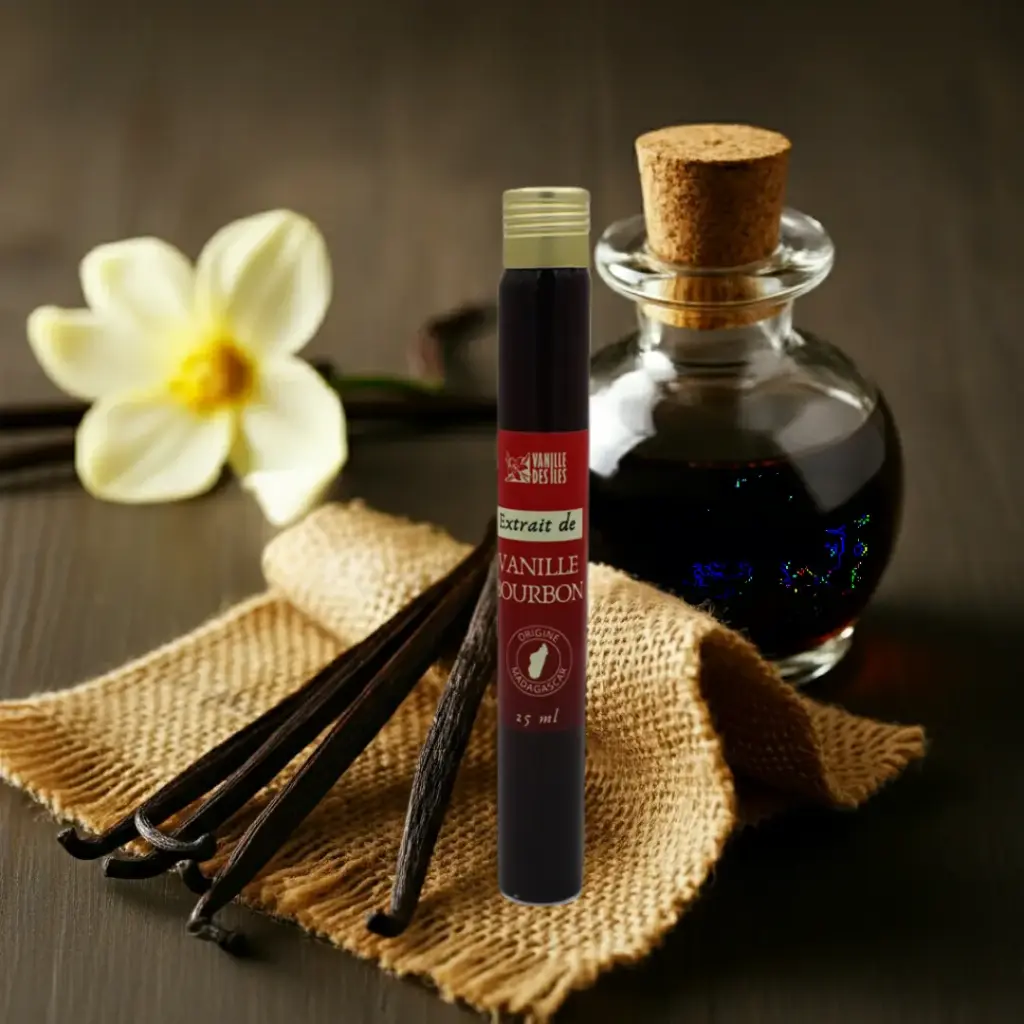 Vanille des îles Extrait de vanille Bourbon 25ml