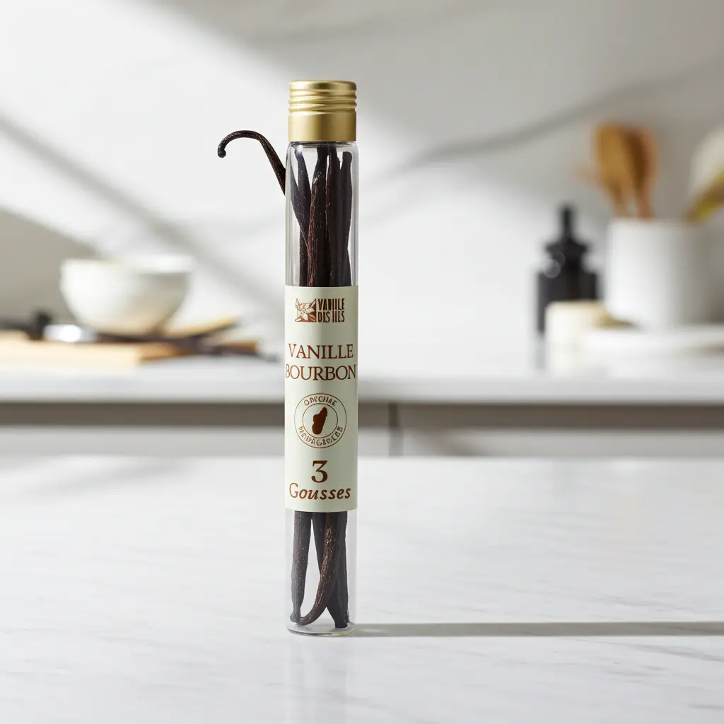 Vanille des îles 3 Gousse de Vanille Bourbon 