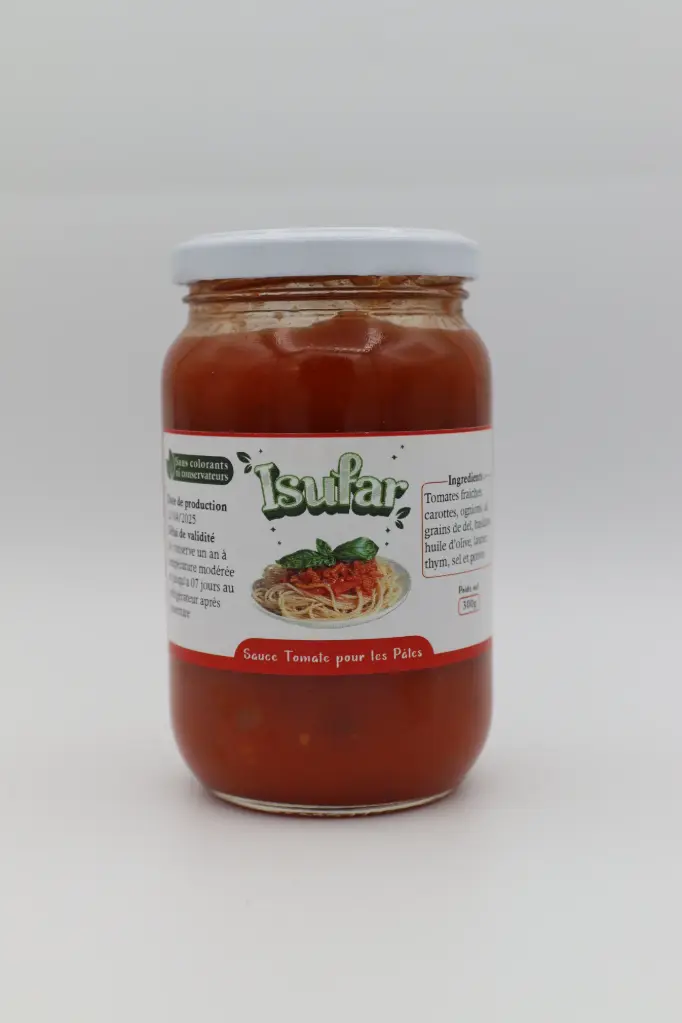Sauce tomate pour pâtes  ISUFAR