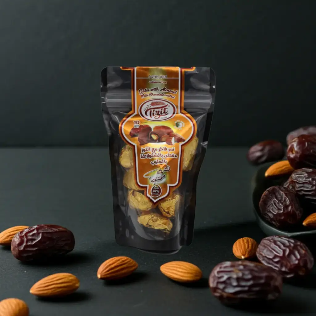 Boules de dattes aux amandes  Tizit 10pcs