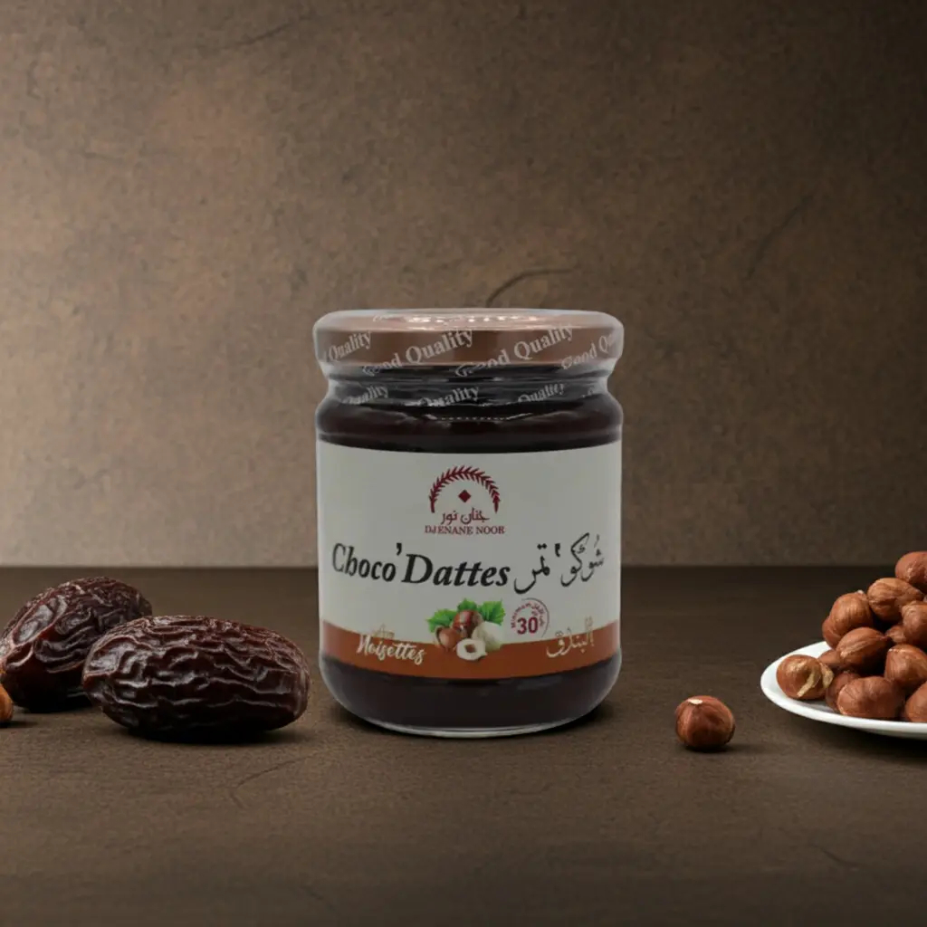 Djenane Noor Choco'Dattes noisettes 220g