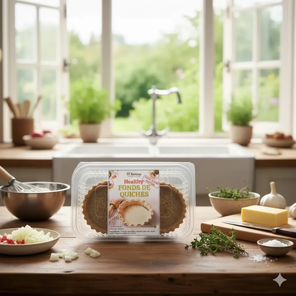 Fonds de Quiches Healthy El benna 8pcs