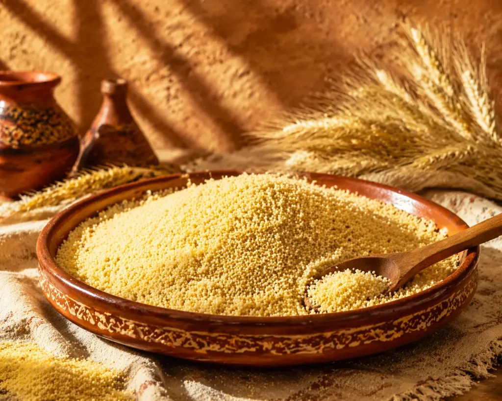 Couscous Blé Roulé à la main MK 1kg