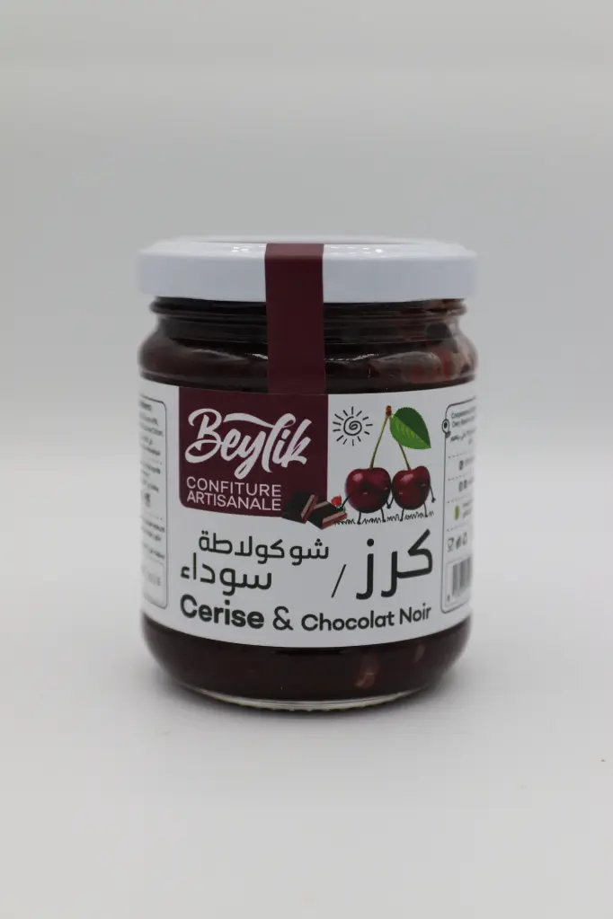 Confiture Cerise et Chocolat noir Beylik