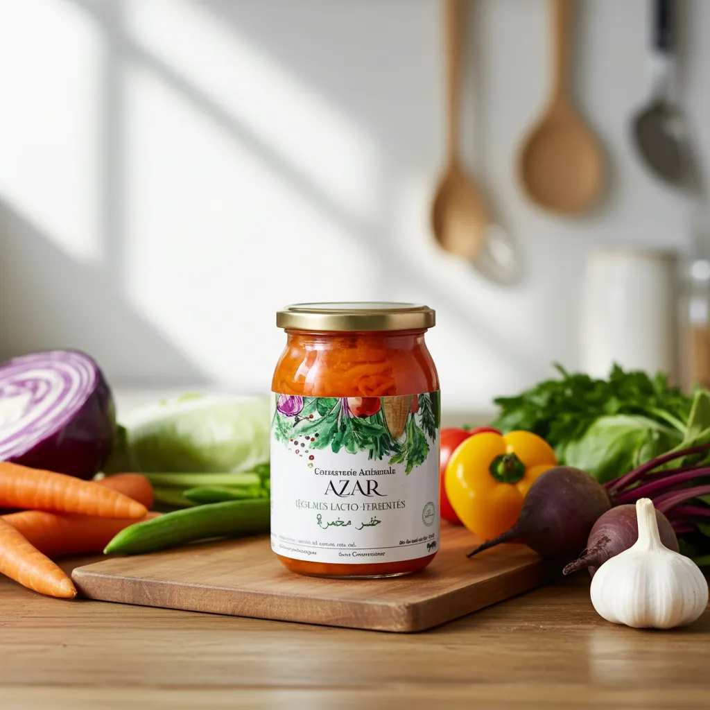 Lacto-fermentés AZAR Carotte 300g