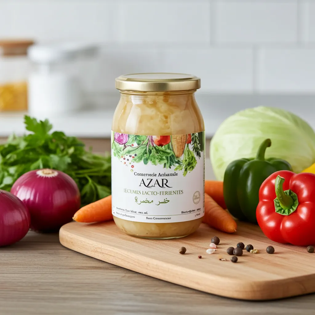 Lacto-fermentés AZAR Chou blanc 300g