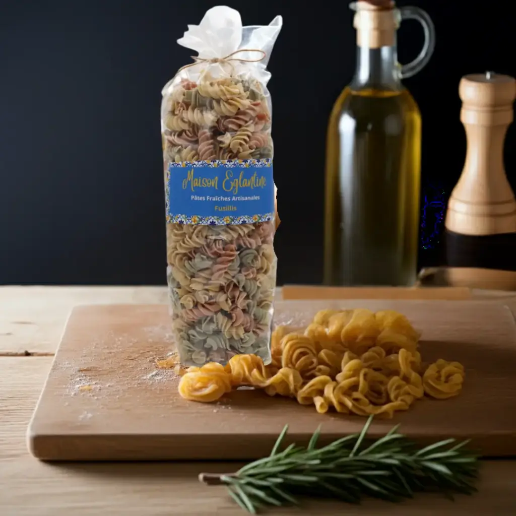 Pâtes Fraîches fusillis Maison Eglantine 320g