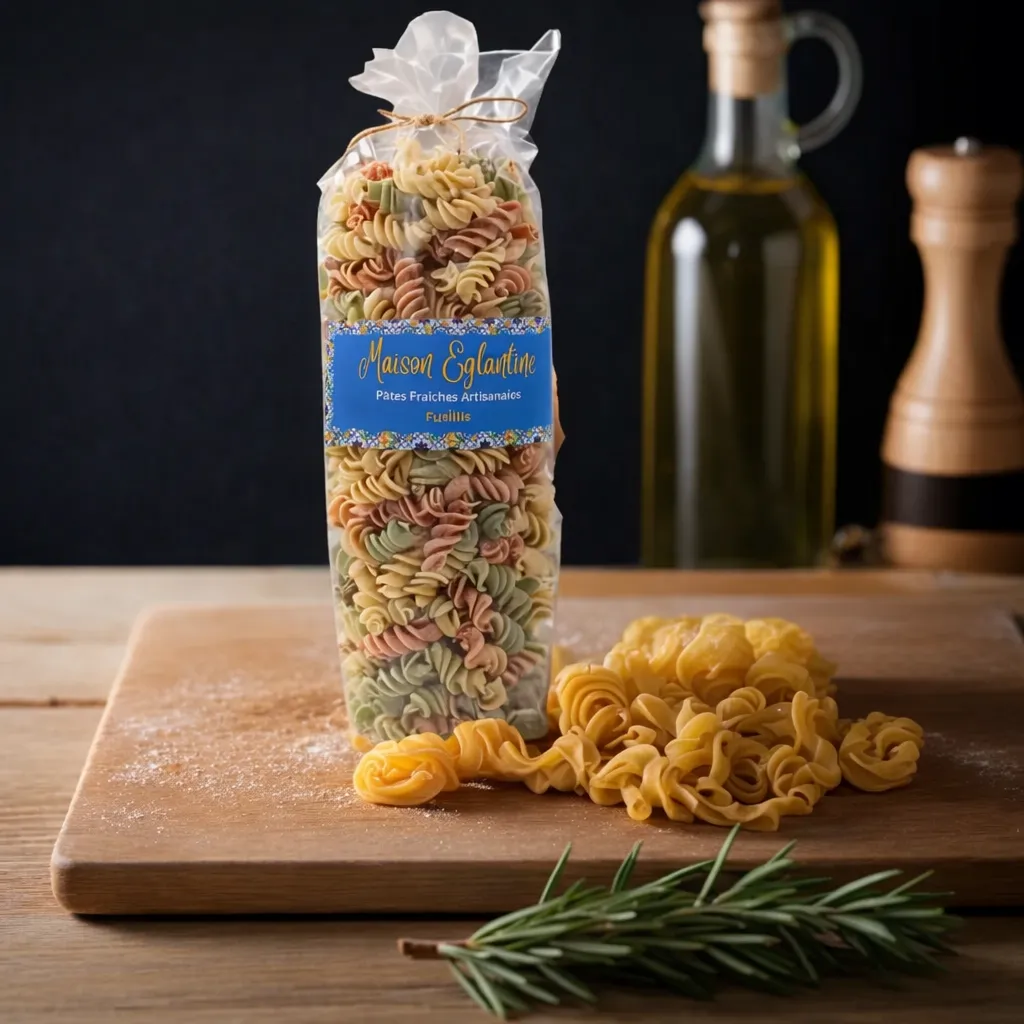 Pâtes Fraîches fusillis Maison Eglantine 320g