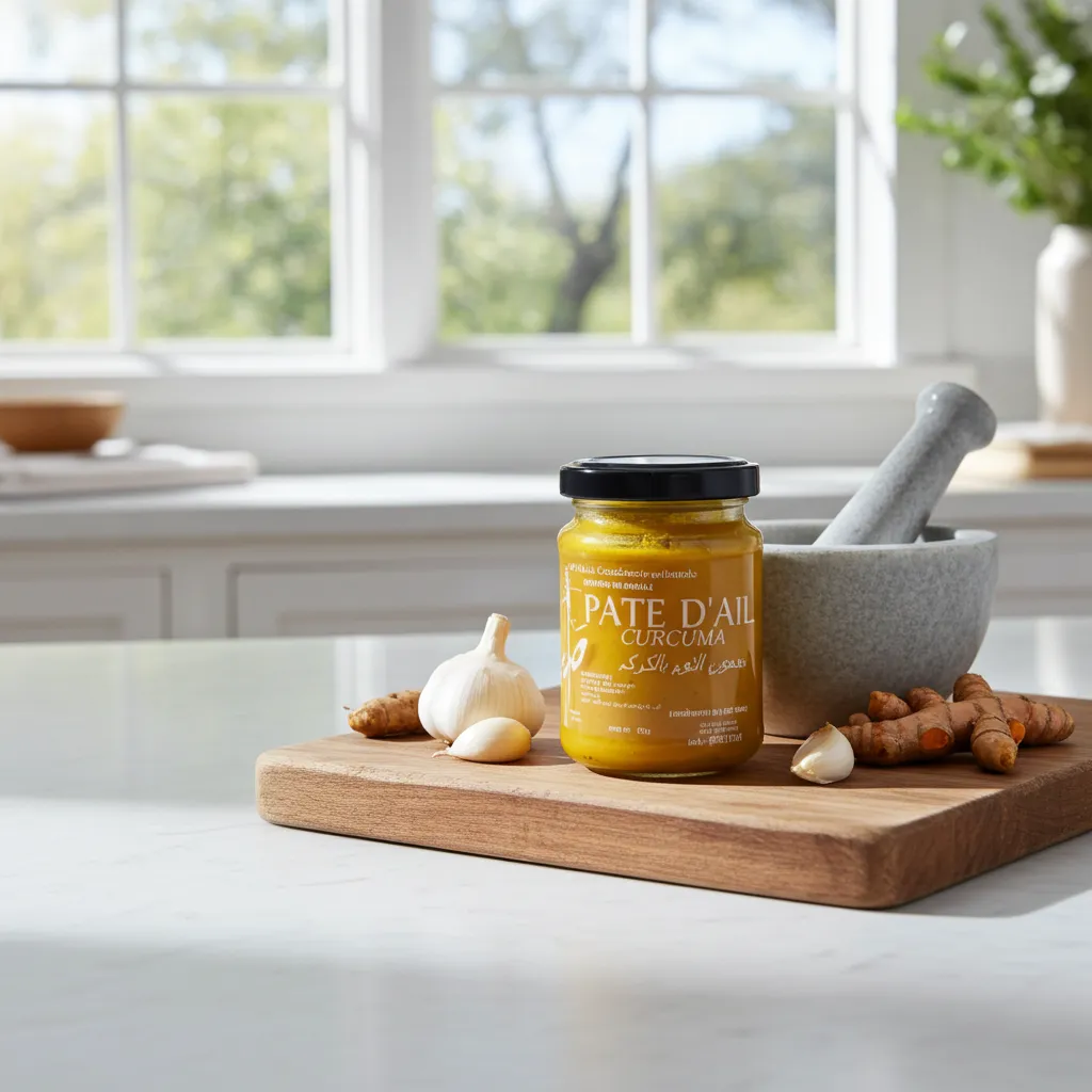 Pate D'ail Curcuma  Assala 120g