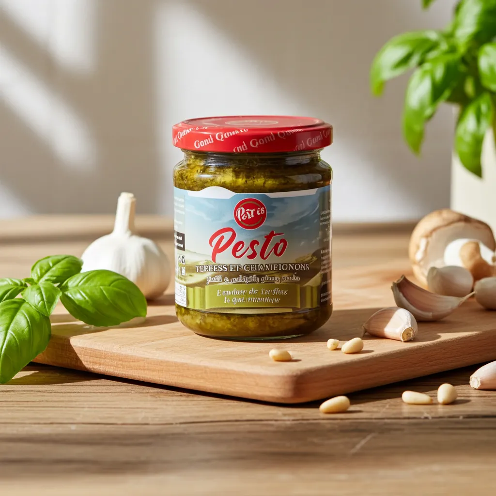 Pesto Terfess et Champignons Pesto's 180g