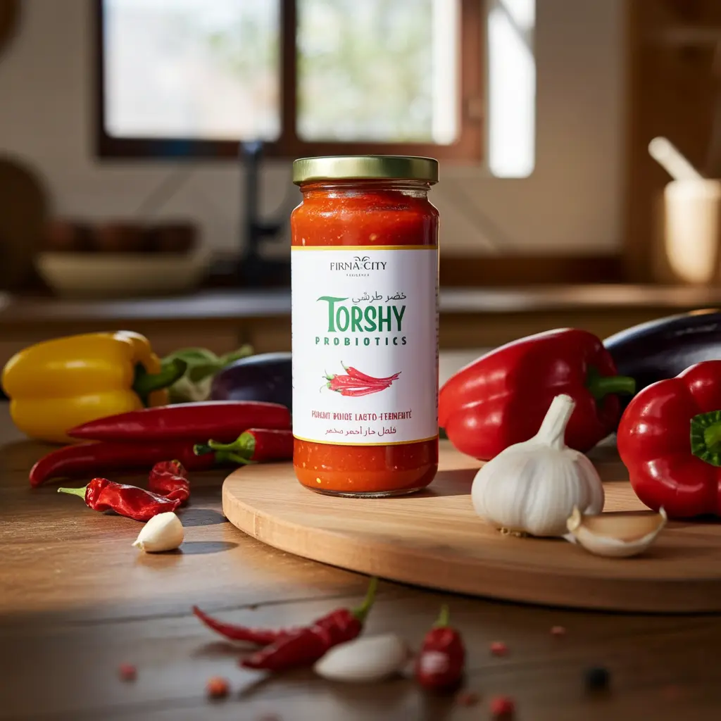 Lacto-fermontés TORSHY Piment Rouge 200g