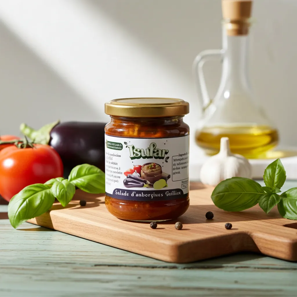  Salade D'aubergines Grillées  ISUFAR 200g