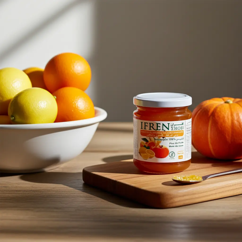 Confiture Ifren Orange, Citron & Citrouille 240g